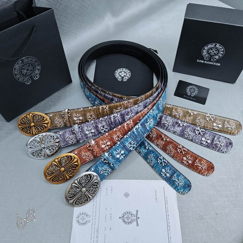 Chrome Hearts belt 38mmX90-125cm lb06